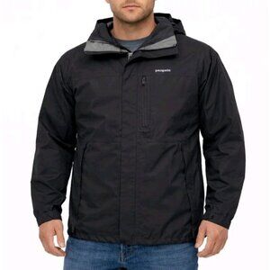 Patagonia H2No RECCO Ski Jacket Large - Black Waterproof Shell Gorpcore